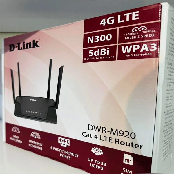 مودم سیمکارتی 3G/4G/LTE دی-لینک مدل D Link DWR-M920 - Image 2