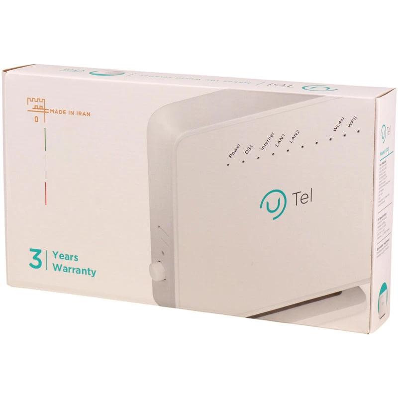 مودم روتر یوتل VDSL/ADSL Plus بی سیم مدل V301