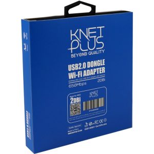کارت شبکه بی سیم آنتن دار کی نت پلاس دوباند Knet plus KP-W652 650Mbps