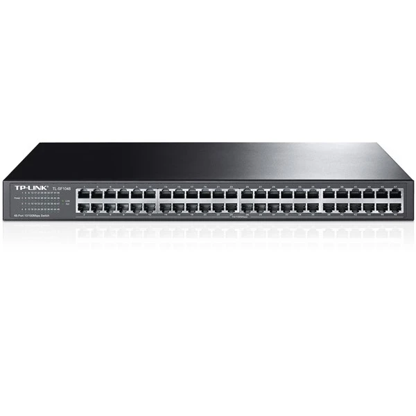 سوییچ 48 پورت مگابیتی و رکمونتی تی پی لینک مدل TPLINK TL-SF1048