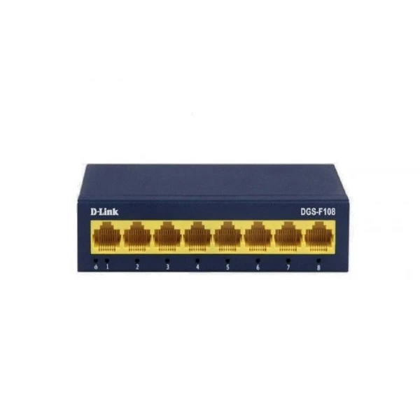 سوییچ 8 پورت دی لینک مدل D Link DGS-F108