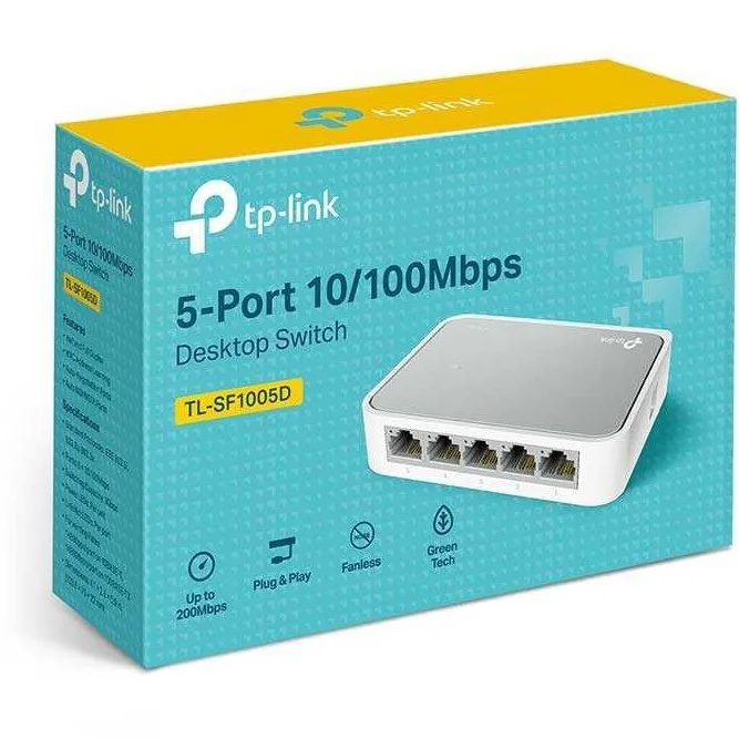 سوییچ 5 پورت تی پی لینک TP LINK TL-SF1005D