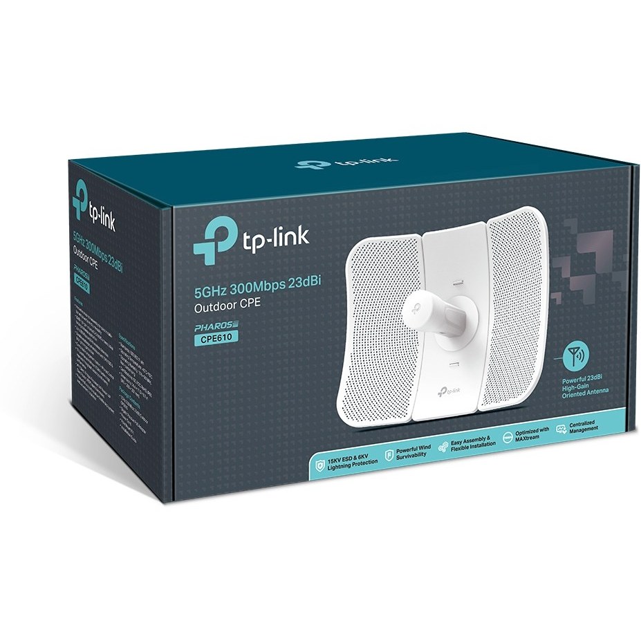 اکسس پوینت تی پی-لینک مدل CPE610 ظرفیت ۳۰۰ مگابیت بر ثانیه 5گیگاهرتز 4 اکسس پوینت تی پی-لینک مدل CPE610 ظرفیت ۳۰۰ مگابیت بر ثانیه 5گیگاهرتز - Image 4